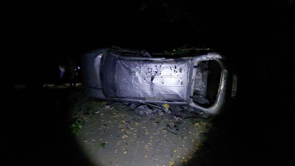 Появляются первые кадры последствий террористического удара ВСУ по населённому пункту Белая Берёзка в Брянской области