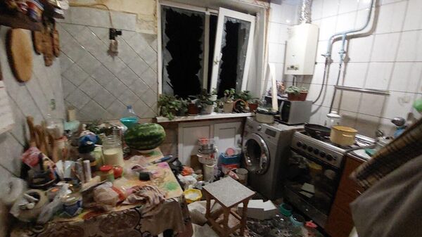 Появляются первые кадры последствий террористического удара ВСУ по населённому пункту Белая Берёзка в Брянской области