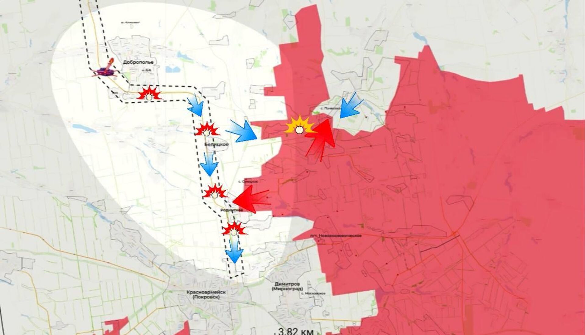 Обстановка на Дружковском направлении - РИА Новости, 1920, 30.09.2025