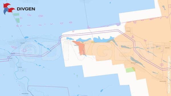 Изменения линии фронта нанёс на карту канал DivGen