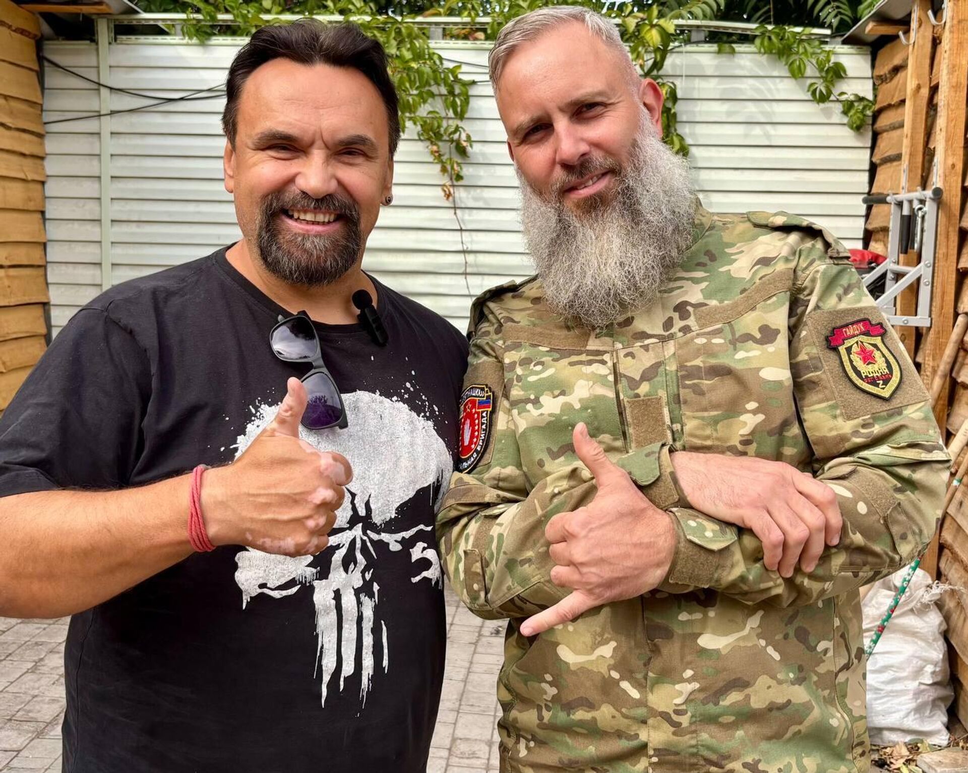 Александр Чаленко и Гайдук - РИА Новости, 1920, 01.10.2025