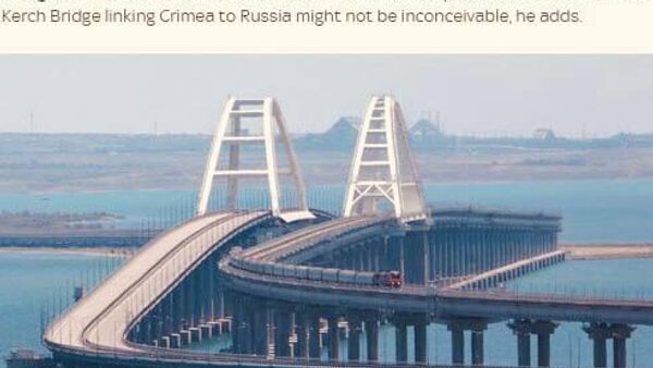 Военный аналитик Sky News не исключает, что «Киев готовит крупное нападение на Крым»