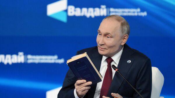 Президент Владимир Путин принял участие в работе дискуссионного клуба Валдай