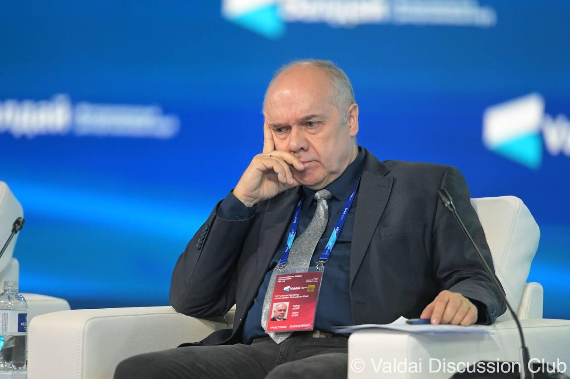Венгерский журналист Габор Штир. XXII Ежегодное заседание Клуба Валдай. Сочи, 2025 - РИА Новости, 1920, 03.10.2025