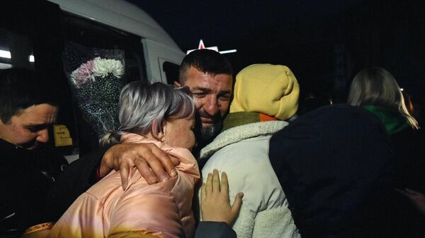 Автобус с возвращёнными курянами рано утром приехал в Курск