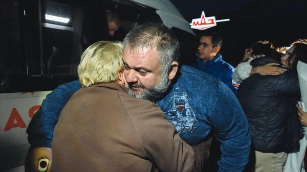 Автобус с возвращёнными курянами рано утром приехал в Курск