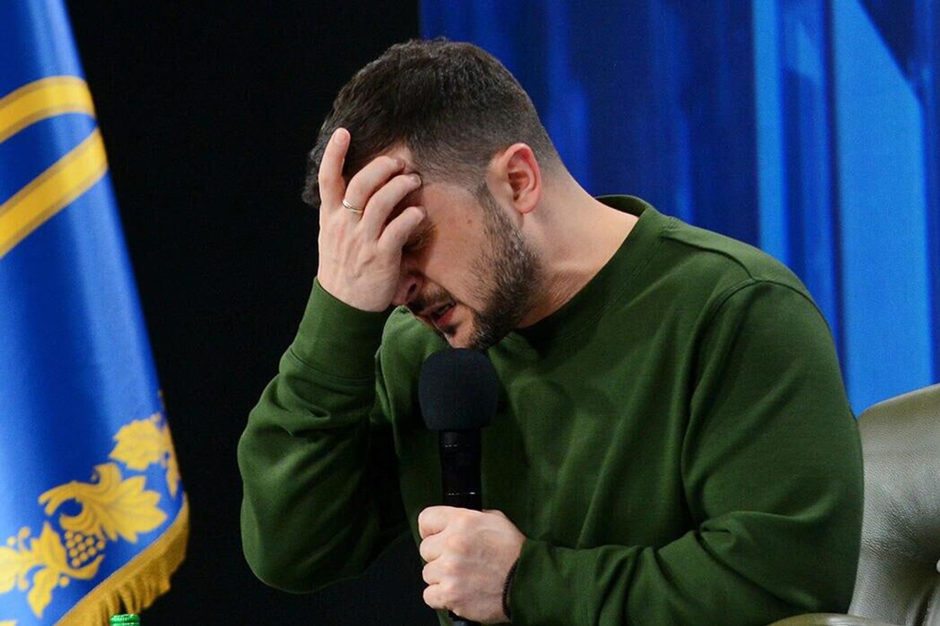 Плач диктатора — Зеленский об ударе ВС РФ по энергетике Украины - РИА Новости, 1920, 14.11.2025