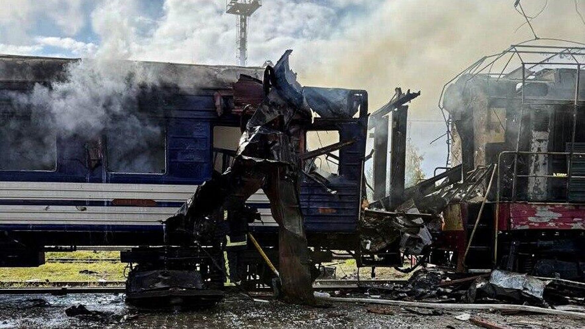 удар по Шостке - РИА Новости, 1920, 04.10.2025