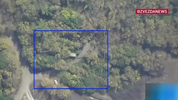 HIMARS разнесло в щепки от удара Искандера-М в районе Среднего Бурлука