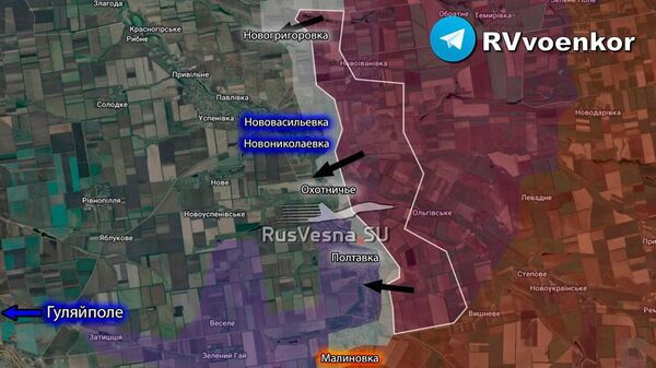 Армия России продвигается в Запорожской области