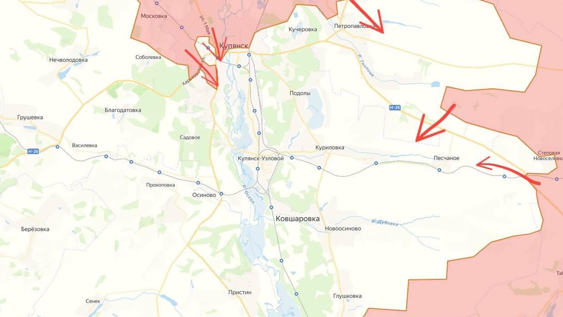 Что происходит в Купянске? Что происходит в Купянске? - РИА Новости, 1920, 07.10.2025