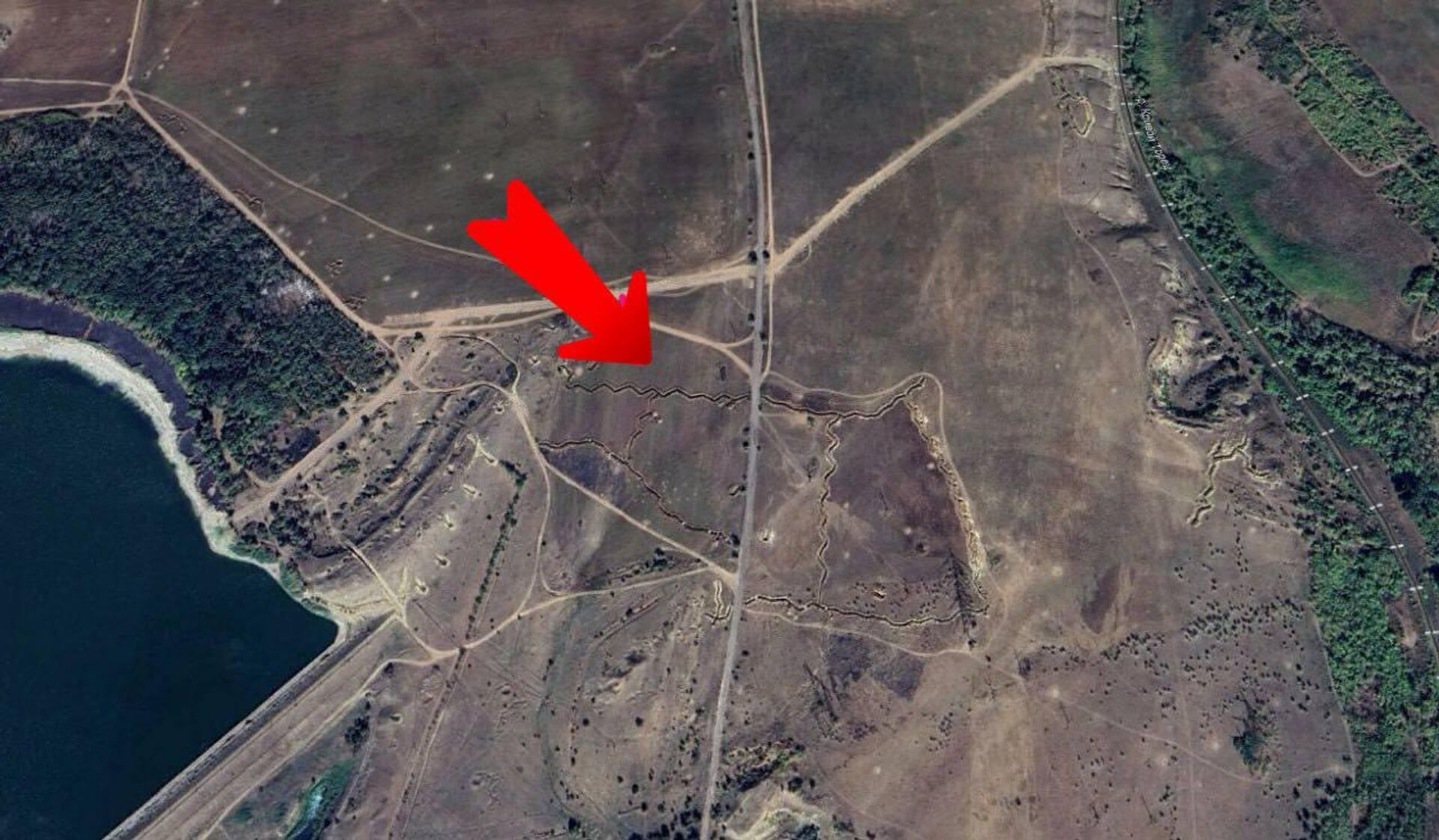 Пример пособничества Google ВСУшным нацистам на примере карт у Клебан-Быкского водохранилища демонстрирует «Дневник Десантника» - РИА Новости, 1920, 07.10.2025