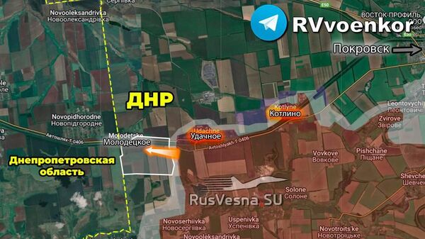 Армия России начала штурм Молодецкого на границе ДНР и Днепропетровской области