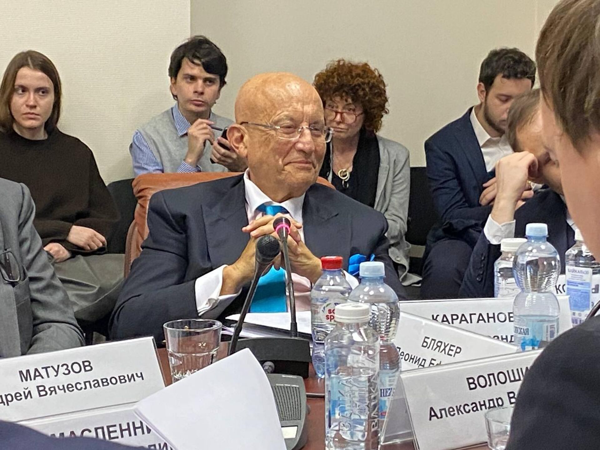 Сергей Караганов. Открытое обсуждение доклада Роль Сибири в создании России: культурные и исторические аспекты. 7 октября 2025 г. - РИА Новости, 1920, 08.10.2025