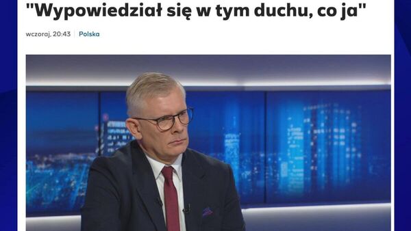Против экстрадиции в Германию украинца Владимира Журавлёва, подозреваемого в подрыве Северных потоков вслед за премьером Туском высказался руководитель бюро национальной безопасности Славомир Ценцкевич: