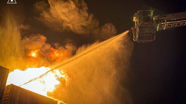 В Одесской области вспыхнули масштабные пожары после ночной атаки, сообщает ГСЧС Украины