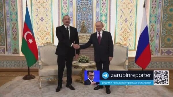 Алиев поблагодарил Путина за подробную информацию о самолёте AZAL