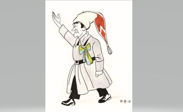 Борис Ефимов Петлюра, 1918 год