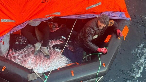 В Чёрном море затонул корабль, управляемый украинским экипажем