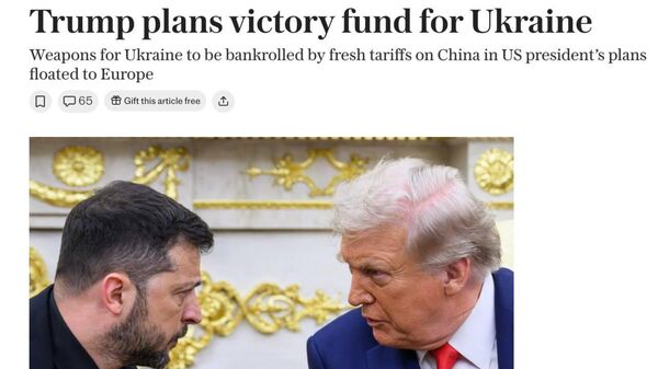 The Telegraph: Трамп предлагает финансировать украинскую армию за счет 500% пошлин на китайский импорт