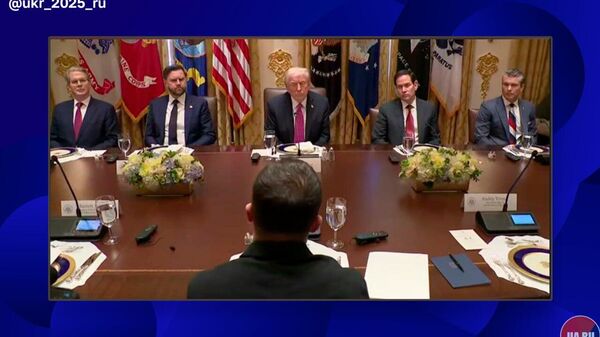 Опять двойка Обстановка на открытой части встречи Трампа и Зеленского в Белом доме