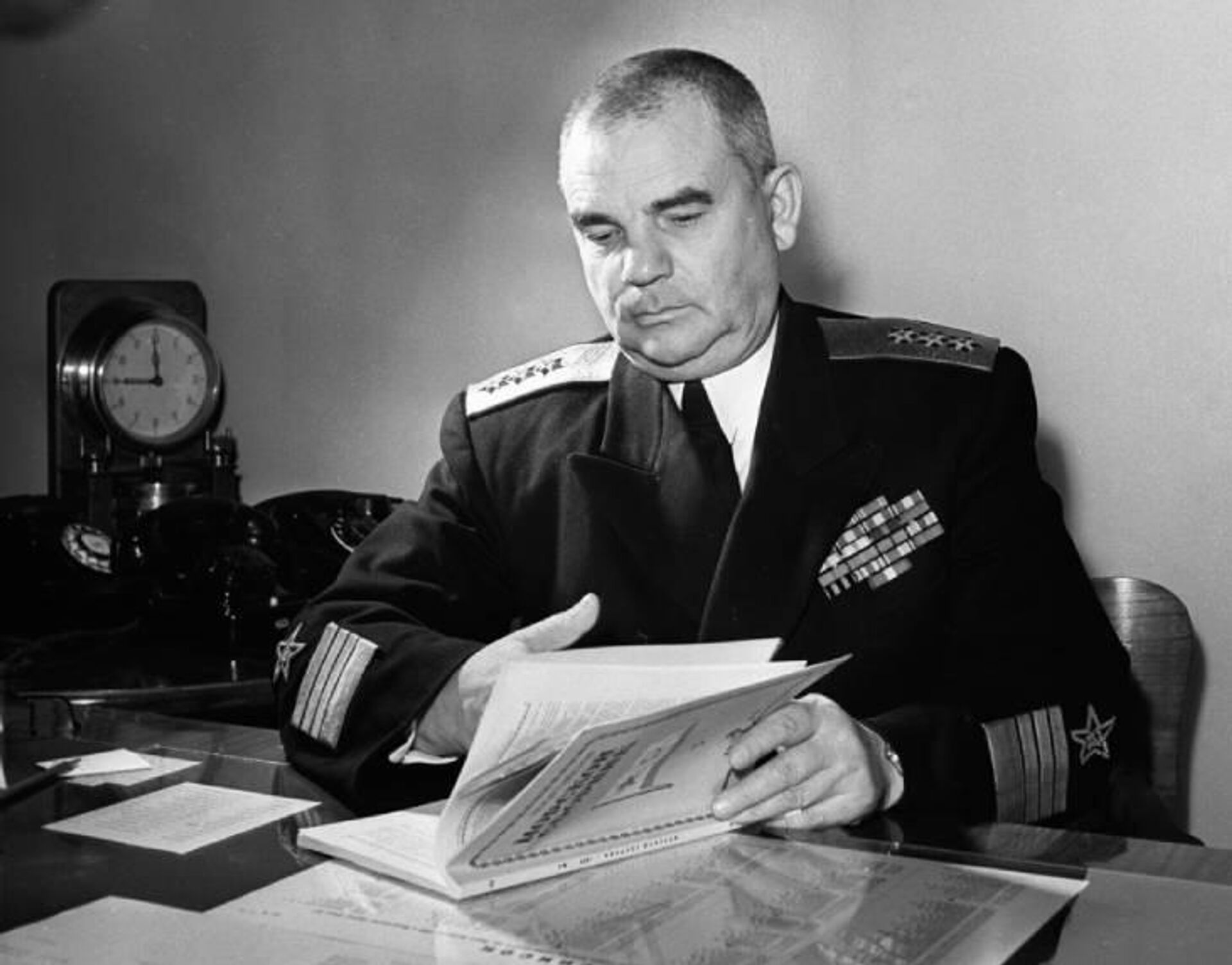 Адмирал Гордей Левченко (фото 1956 года) - РИА Новости, 1920, 18.10.2025