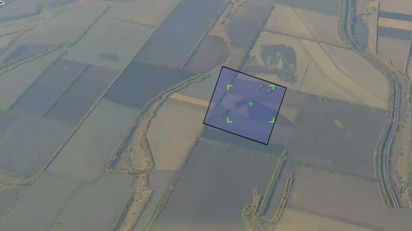 Появились кадры объективного контроля, на которых 15 октября в районе Павлограда ракетный комплекс «Искандер-М» наносит поражение американскому зенитно-ракетному комплексу Patriot