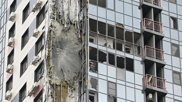 Последствия удара со стороны ВСУ по Ростовской области