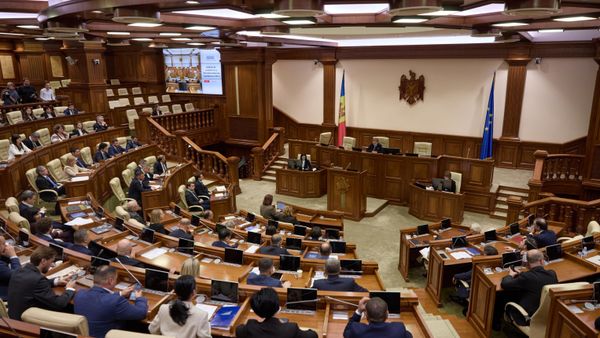 Первое заседание парламента Республики Молдова XII созыва
