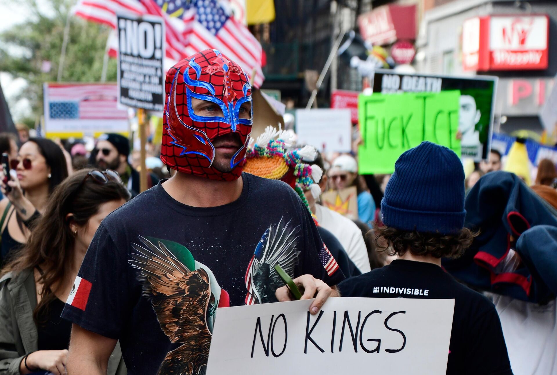 Антиправительственная акция Нет королям в Америке  - РИА Новости, 1920, 10.11.2025