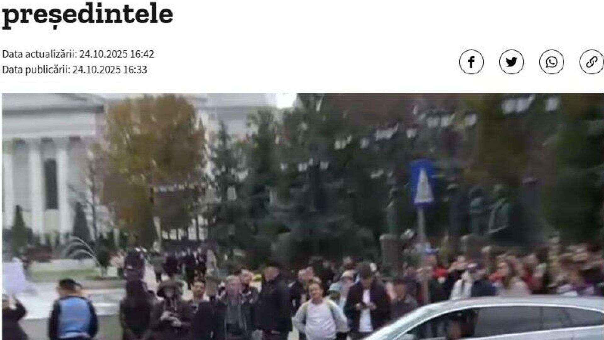 Президента Румынии освистали из-за поддержки Украины, — Digi24 - РИА Новости, 1920, 25.10.2025