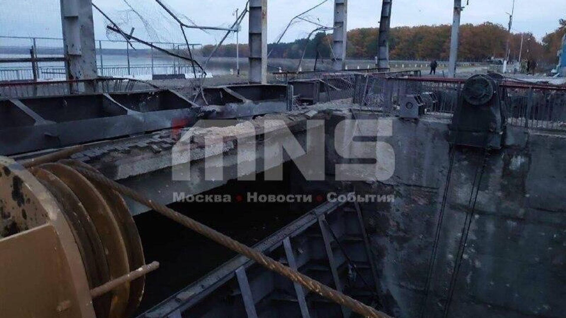 Враг ударил по дамбе Белгородского водохранилища - РИА Новости, 1920, 25.10.2025