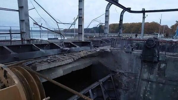 плотина Белгородского водохранилища