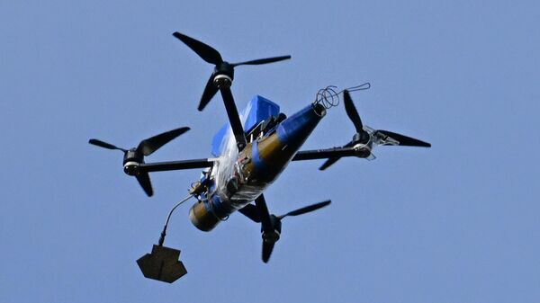 Боевая работа расчета БПЛА группировки Центр