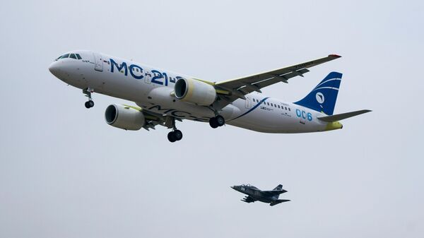 Второй импортозамещенный самолет МС-21 поднялся в воздух