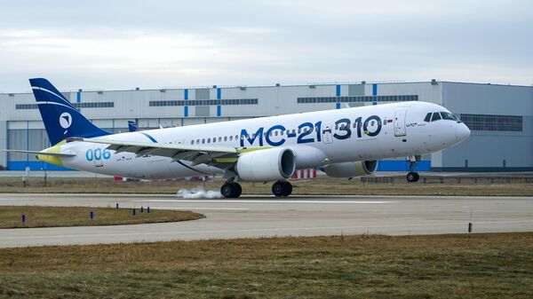 Второй импортозамещенный самолет МС-21 поднялся в воздух