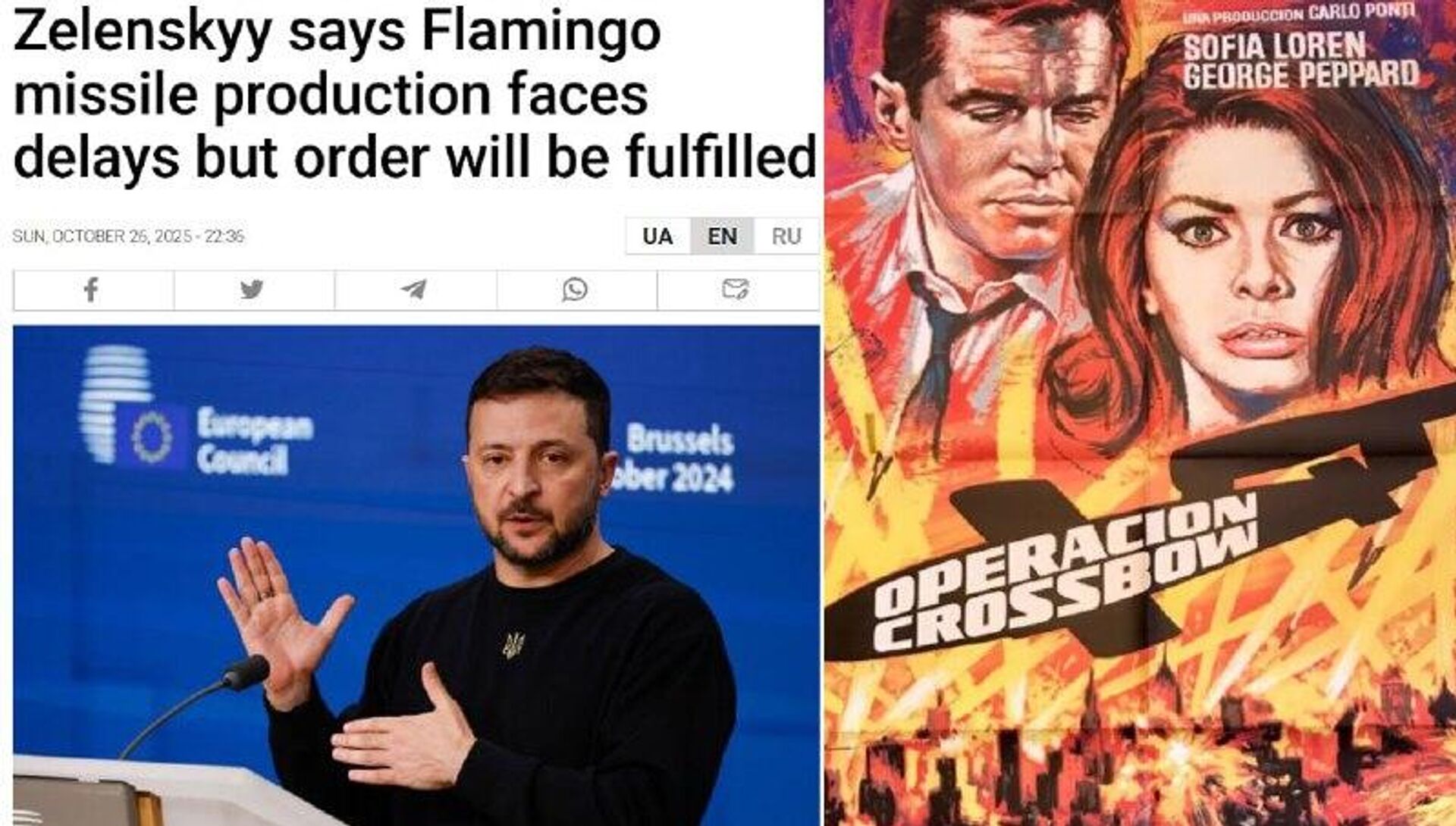 ‼ В сети разобрали ролик-презентацию украинской ракеты «Фламинго» - РИА Новости, 1920, 31.10.2025