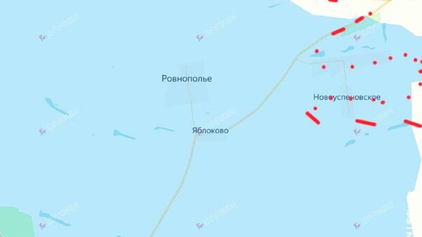 ‼ По данным противника ВС РФ, наступая от Павловки и южнее, продвинулись на 5 км западнее фронтом шириной до 15 км