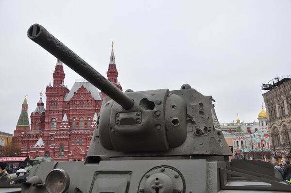 Выставка Город живых историй. Танк КВ-1 из коллекции Музея техники Вадима Задорожного