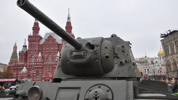 Выставка Город живых историй. Танк КВ-1 из коллекции Музея техники Вадима Задорожного