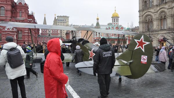 Выставка Город живых историй. Самолёт У-2 из коллекции Музея техники Вадима Задорожного