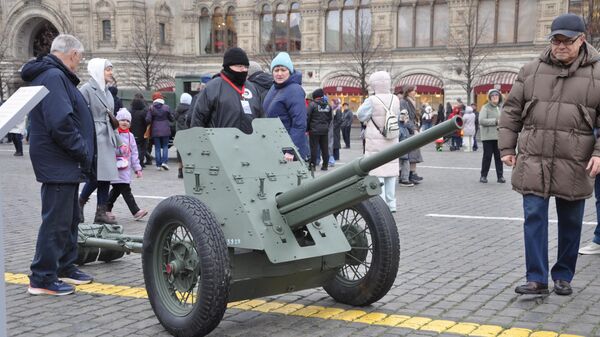 Выставка Город живых историй. 45-мм. пушка 53-К из коллекции Музея техники Вадима Задорожного