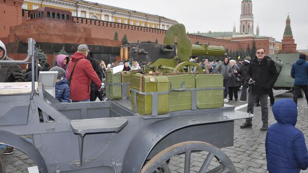 Выставка Город живых историй. Пулемётная тачанка из коллекции Музея техники Вадима Задорожного