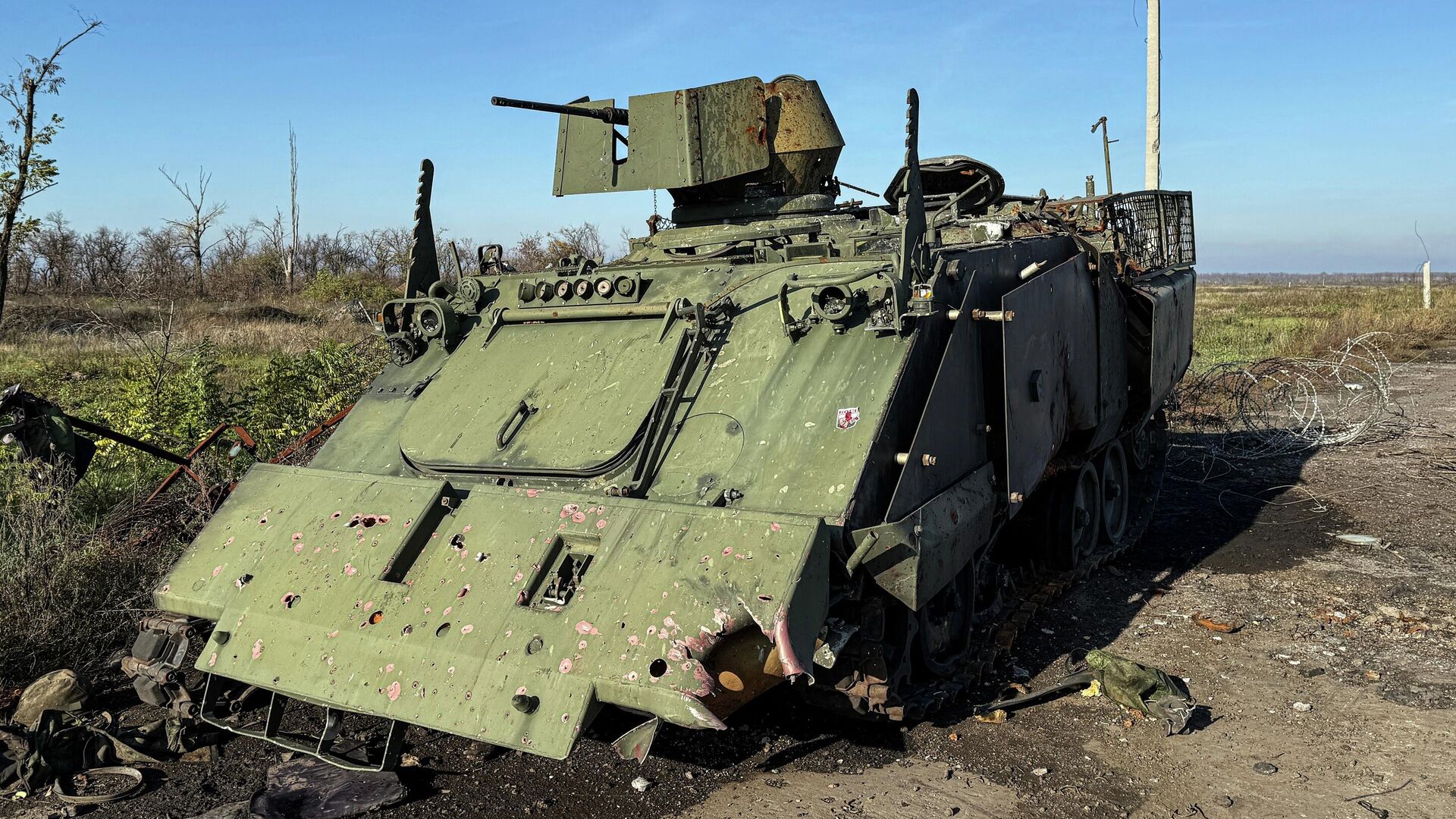 Освобождённый посёлок Шевченко под Красноармейском - РИА Новости, 1920, 15.12.2025