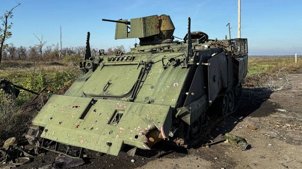Освобождённый посёлок Шевченко под Красноармейском