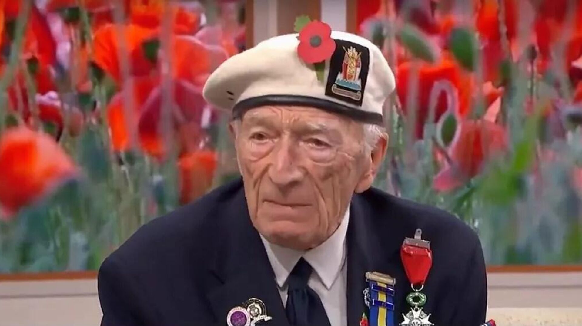 Британский ветеран Алек Пенстоун (скриншот видео) - РИА Новости, 1920, 10.11.2025