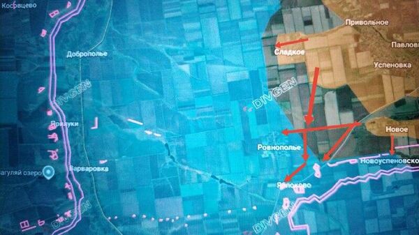 Обстановка на восточном фланге Запорожского направления