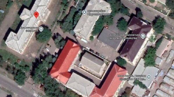 ‼ На фото место прилета этой ночью в Краматорске