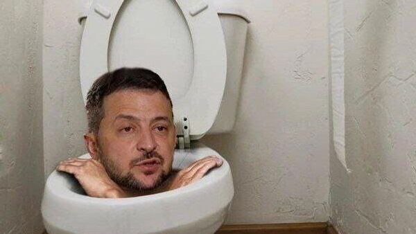 Зеленский в унитазе Зеленский в унитазе
