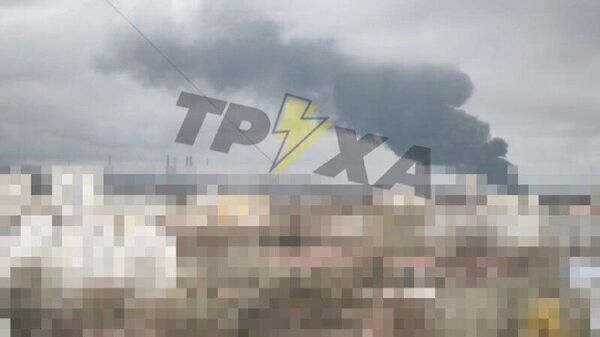 В Сумах наш беспилотник устроил пожар на важном объекте противника